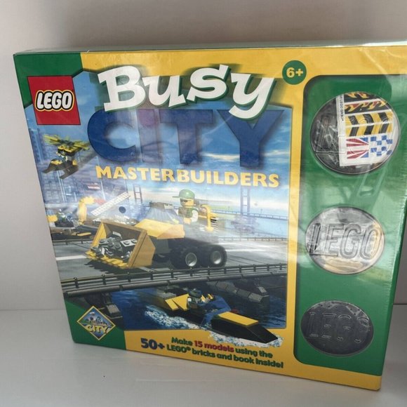 LEGO Master Builders Busy City 50 Bricks & Instruction Book Make 15 Models NIB - Picture 11 of 16